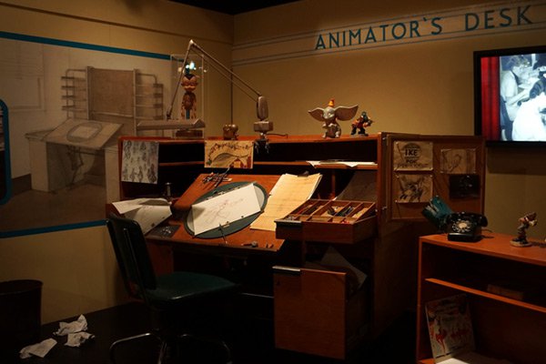 2d animation desk